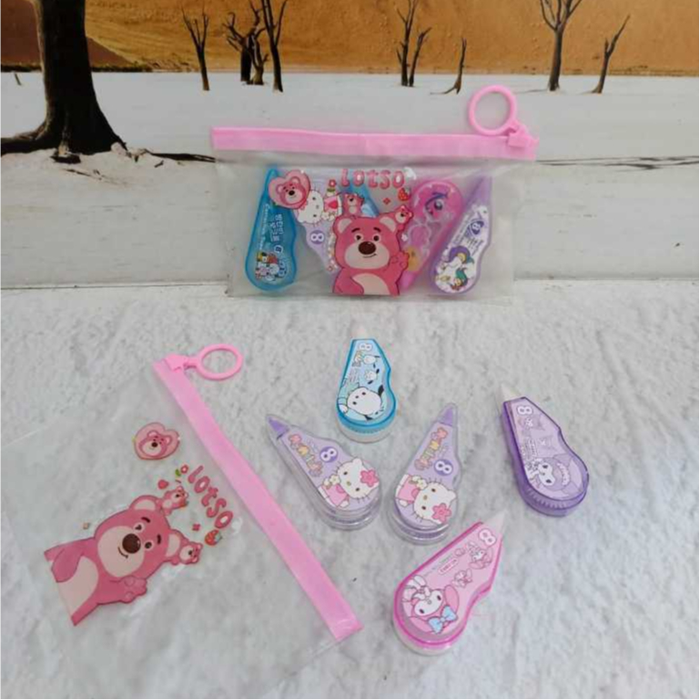 

TIPEX ROLL/correction tape/tip-ex kertas/tipe-x karakter dalam POUCH DOMPET