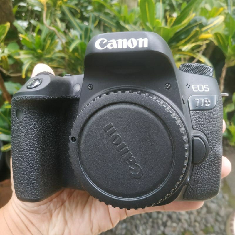 kamera canon 77d body only MUlus