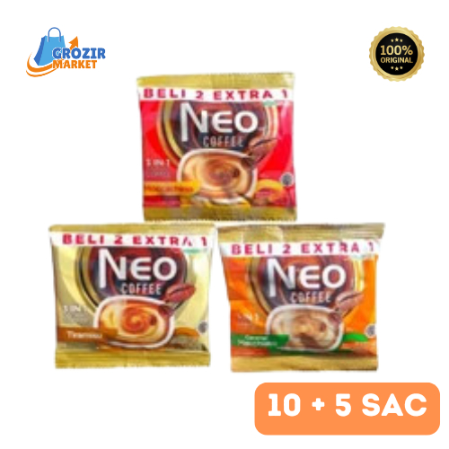 

Kopi Neo Coffee 10 + 5 sac (Renceng)