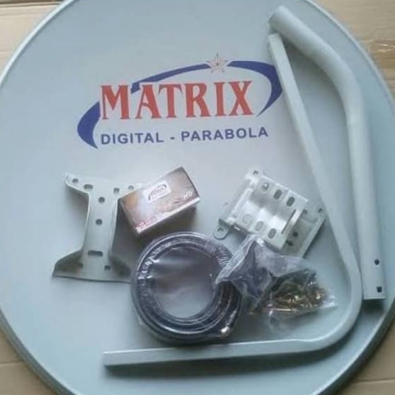 HJ6 Dish parabola 6 cm lengkap ninmedia