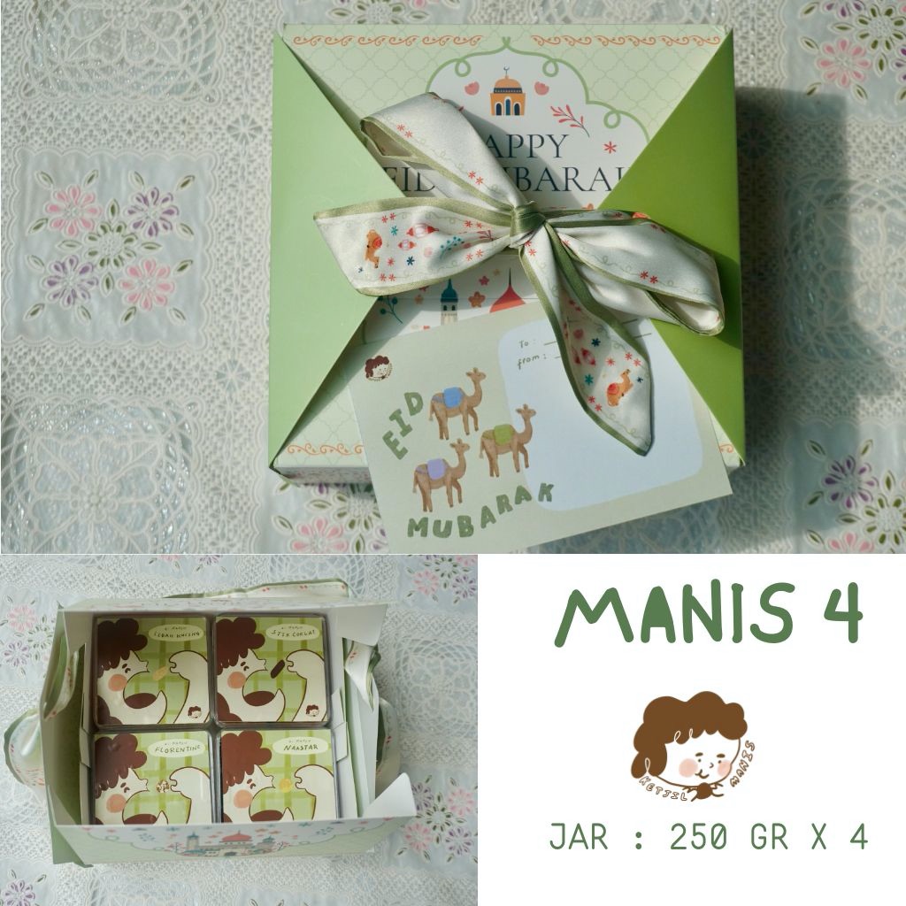 

(Manis 4) Ketjil Manis - Hampers Lebaran Hampers Kue Lebaran Enak Hampers Ramadan Kue Kering