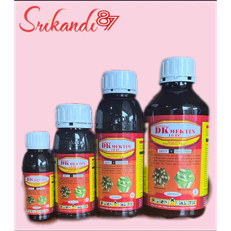 Insektisida DK MEKTIN 18 EC Abamectin Kuning