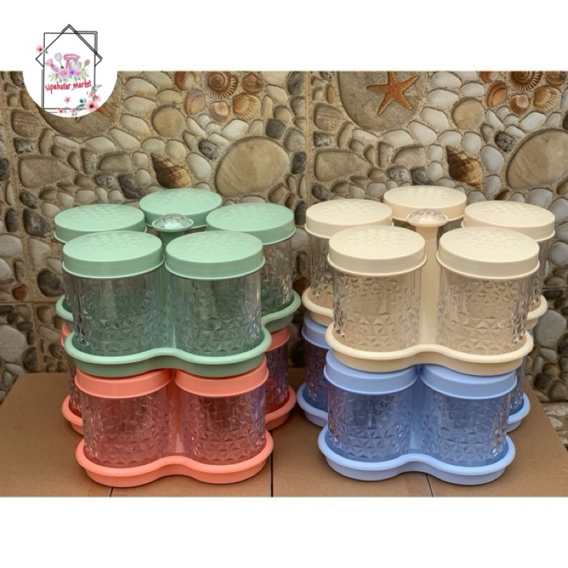 TOPLES DAUN 6 IN 1 SET TOPLES CALISTA 6 DAUN MOTIF CANTIK