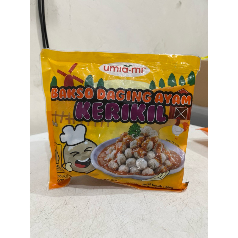

BAKSO KERIKIL DAGING UMIAMI | 500 gram | Isi 110 butir
