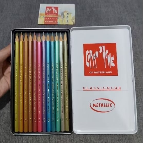 

Carandace Pencil Color 12 Metallic classicolor