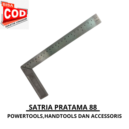 

Sikon Siku Tukang Penggaris Siku Tukang / Siku Tukang Murah 12inch (30cm)