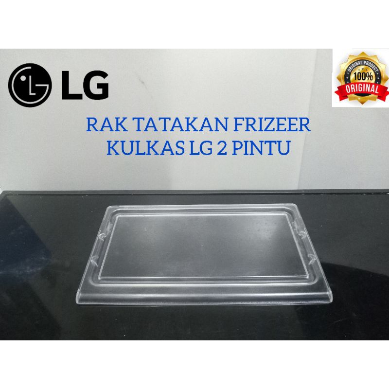 RAK TATAKAN FRIZEER KULKAS LG 2 PINTU.SECOND ORIGINAL