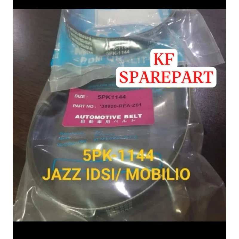 FAN VAN V BELT TALI KIPAS 5PK-1144 JAZZ IDSI MOBILIO 5PK1144