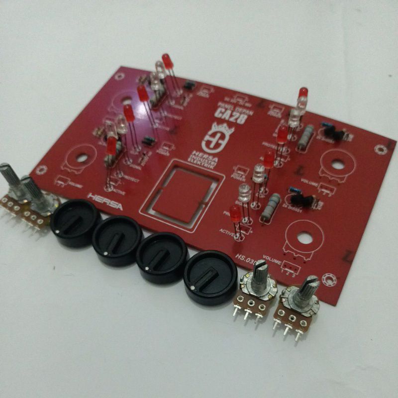 kit panel ca LED ca 28 + potensio + kenop