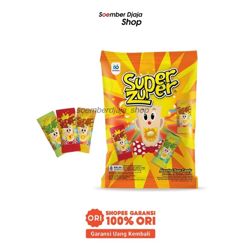 

Super Zuper Assorted Pack 100gr. (40×2,5gr.)