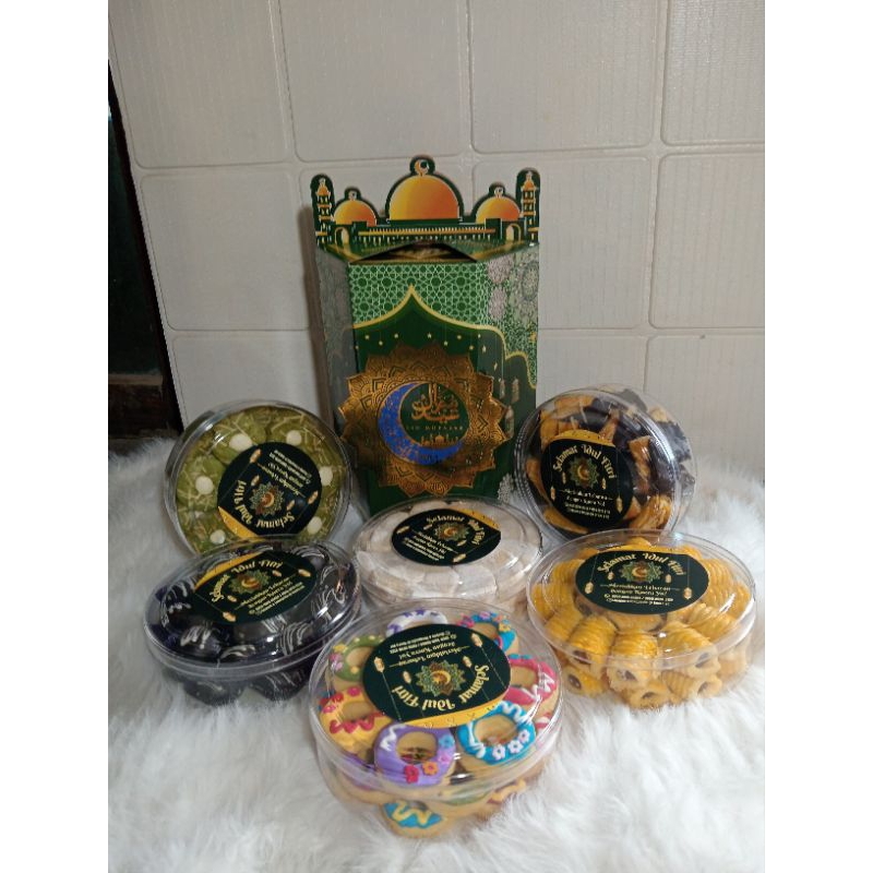 

Paket Hampers Lebaran Kuera Yo Kue kering cantik rasa asik