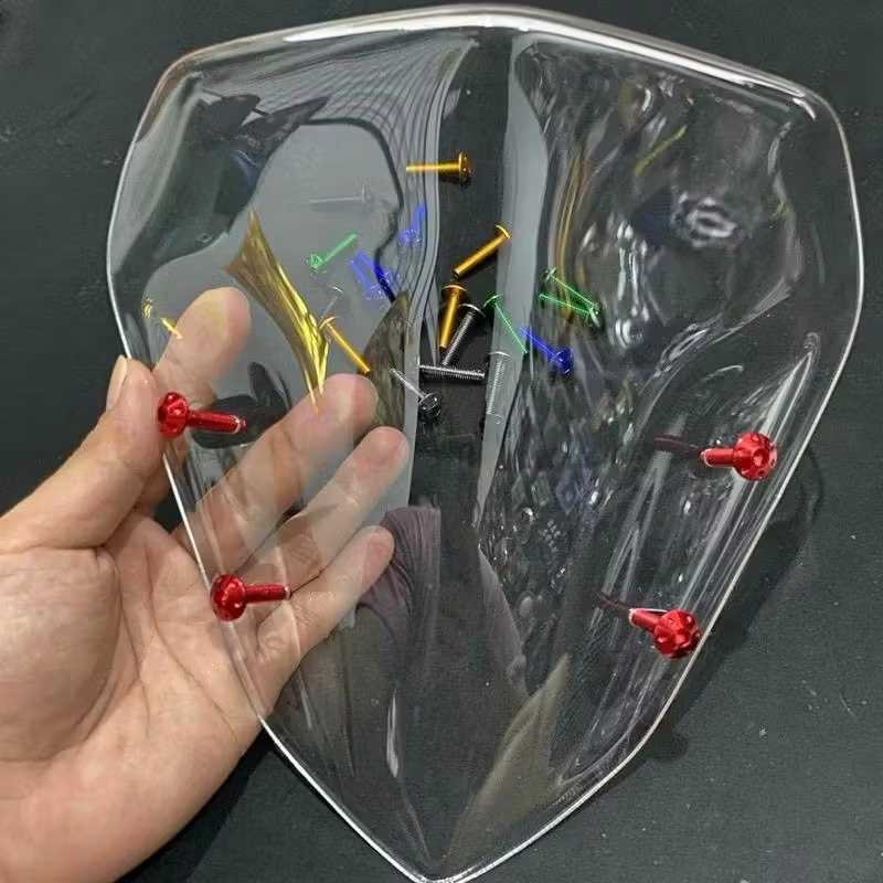 (NDY) Visor Bening Aerox New Aerox Old + Baut Probolt/Paket Visor Bening Aerox Plus Baut Aerox New O