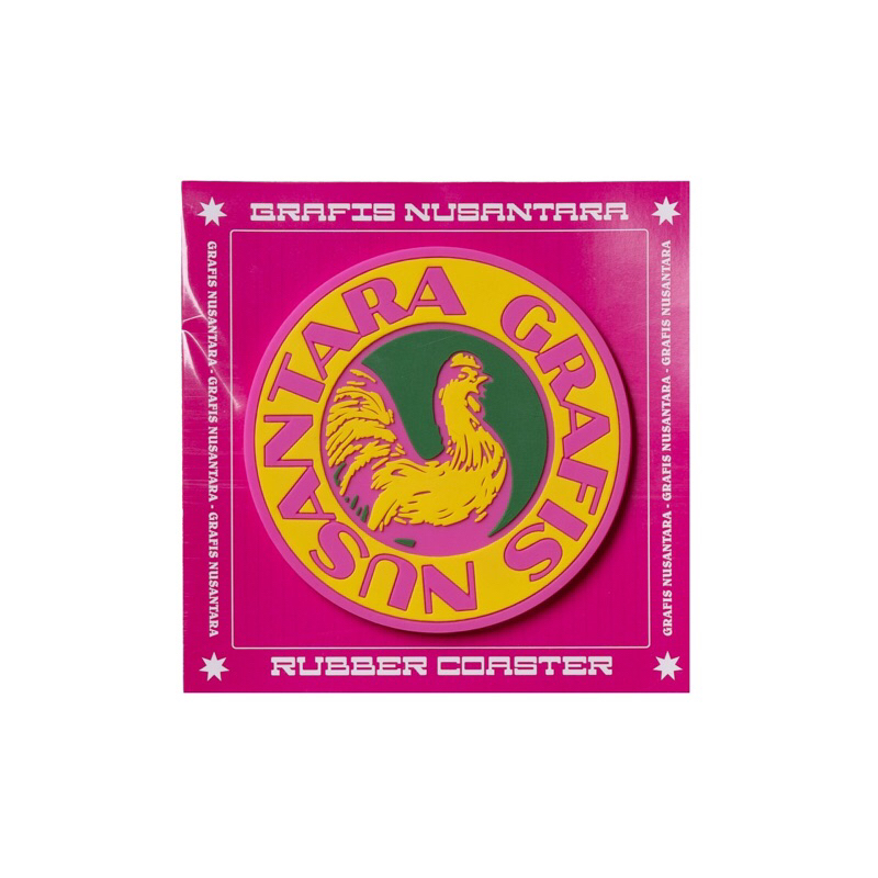 Kamengski - Grafis Nusantara Ayam Coaster