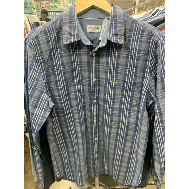 flanel lacoste
