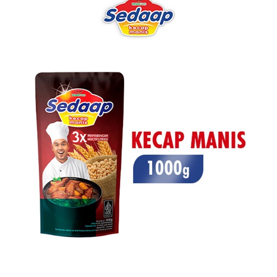 

Kekinian Sedaap Kecap Manis Pouch 1 g72 ml