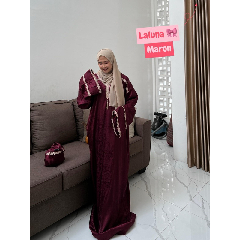 Mukena Abaya Turkey | Laluna Abaya | Mukena Travel | Mukena Dewasa