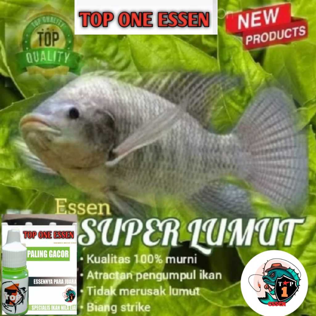 spray Essen Ikan TOP ONE  Super 86 -30 ml Essence Pancing Aroma Gurih & Amis Untuk Indukan / Babon d