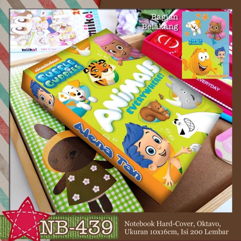 

Notebook Custom Nickelodeon Bubble Guppies