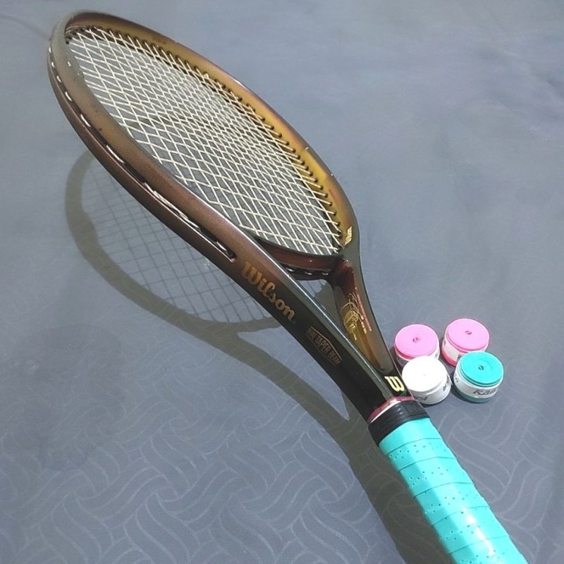 RAKET TENIS ORIGINAL WILSON PRO STAFF 4.5 Si BEKAS SIAP PAKAI
