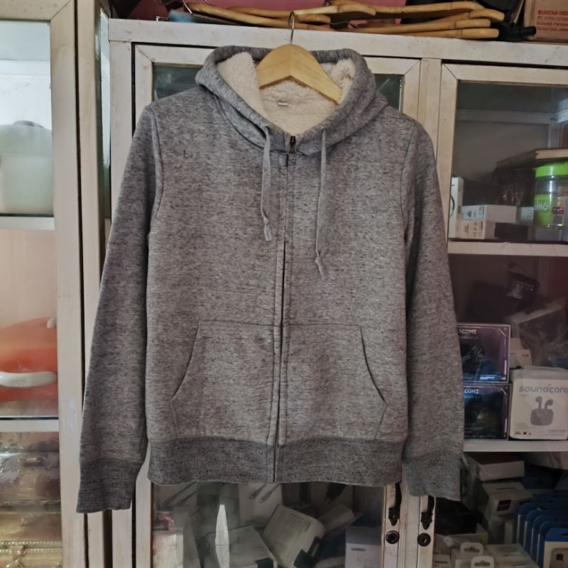 Hoodie uniqlo sherpa