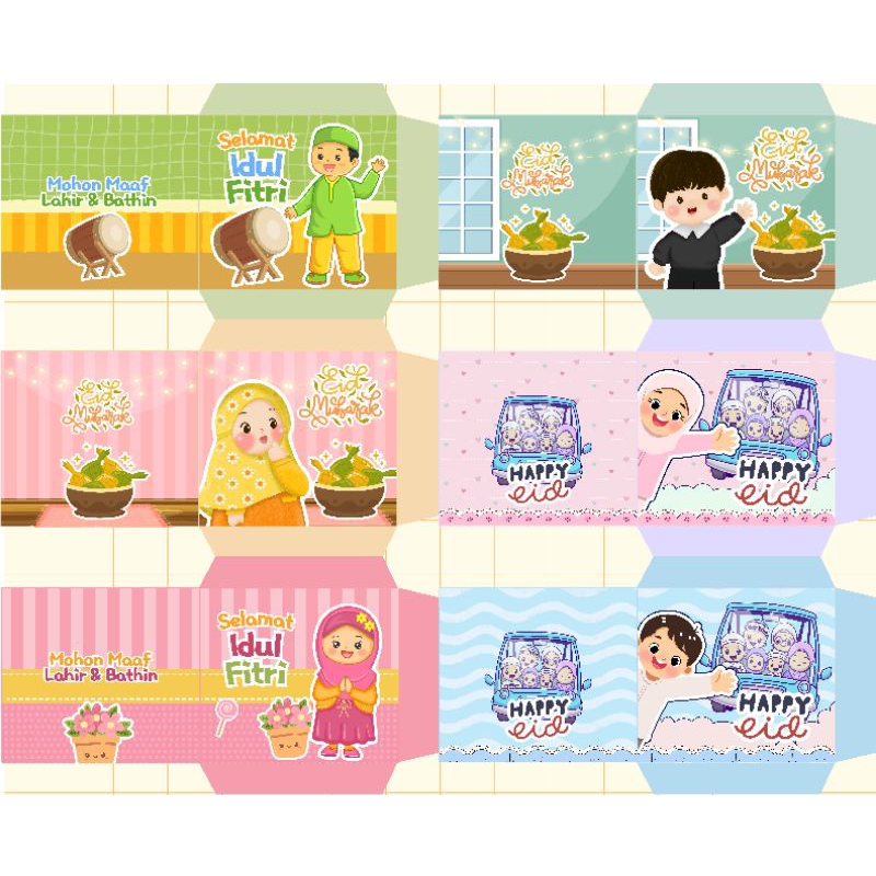 

Amplop classic mini size