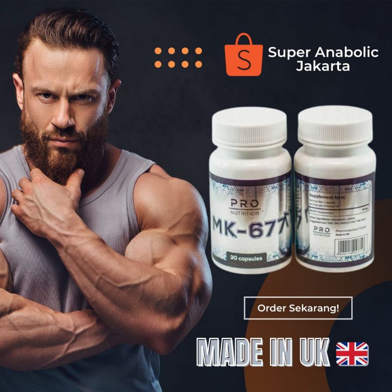 MK677 HGH ORAL IBUTAMOREN SARMS PRO NUTRITION SUPLEMENT KEBUGARAN 30MG 30CAPS