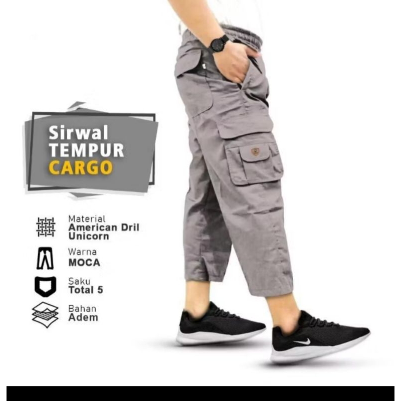 CELANA SIRWAL TEMPUR CARGO DEWASA CELANA SIRWAL CARGO DEWASA DAN OUTDOOR PRIA