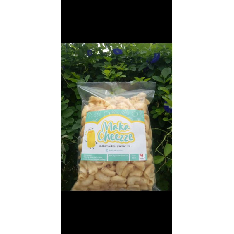 

maka cheese makaroni keju gluten free kemasan kiloan