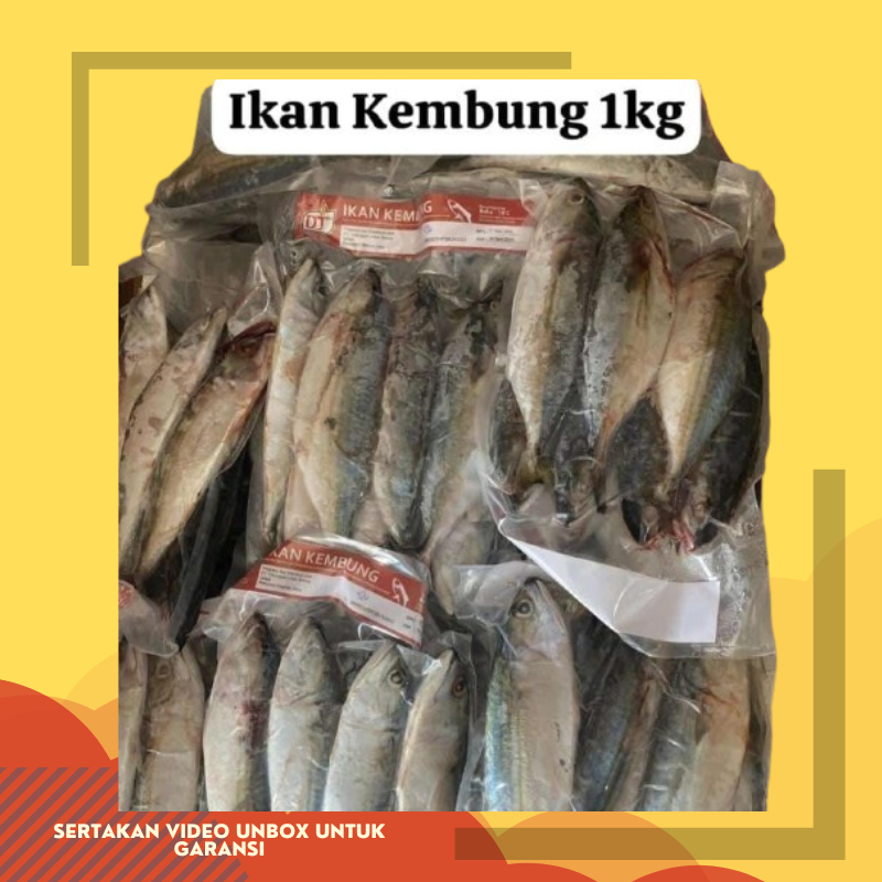 

Ikan Kembung Frozen 1 Kg Segar isi 6-8ekor termurah terlaris terdekat