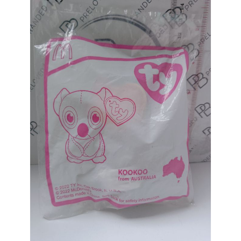 McDonald's Happy Meal - TY KOOKOO From Australia