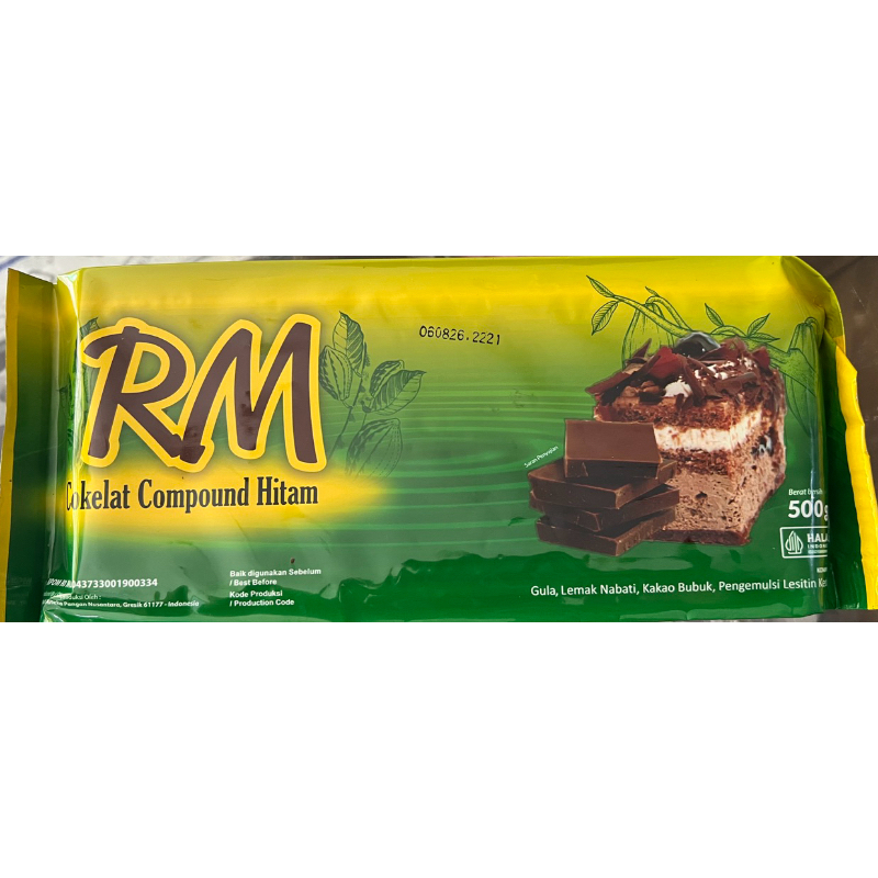 

Dark Chocolate Blok / Coklat batang Parrot RM 500 gram