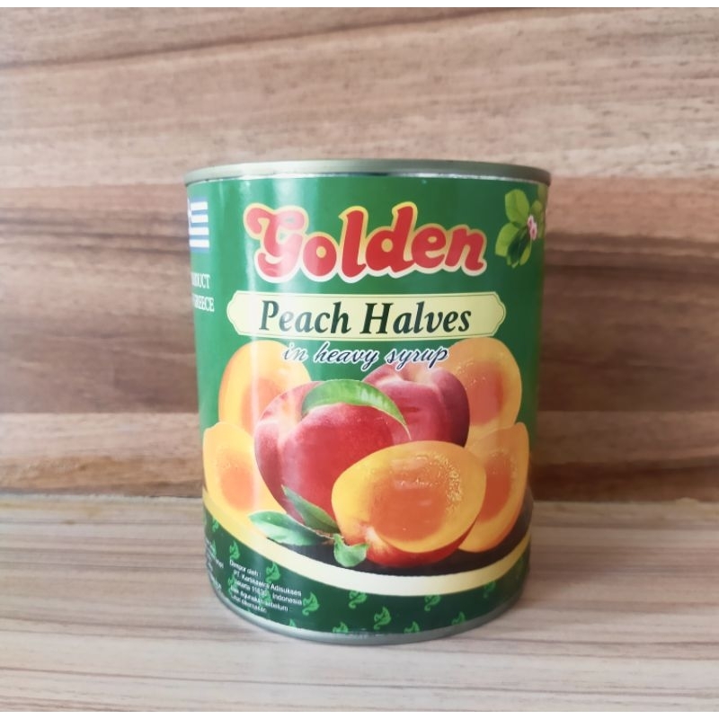 

Golden Peach halves kaleng