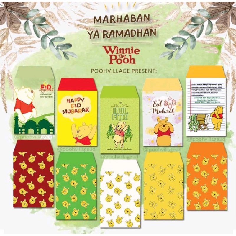 

Amplop Lebaran Premium Pooh