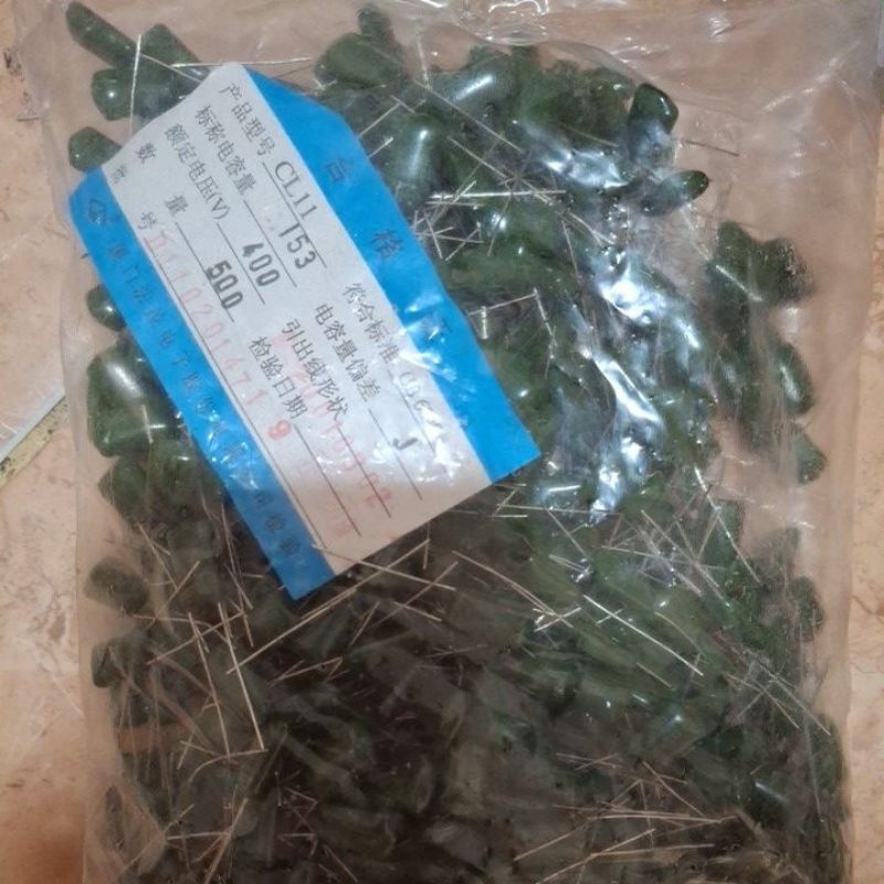 1. 000 pcs kapasitor milar 153 capacitor milar 15N