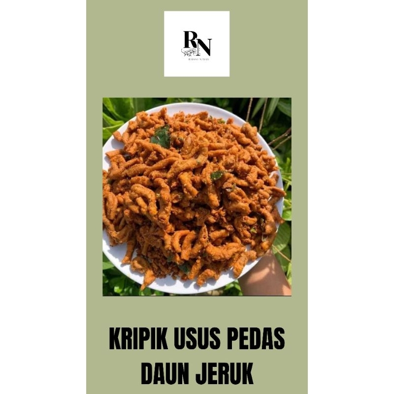 

KRIPIK USUS DAUN JERUK 250g