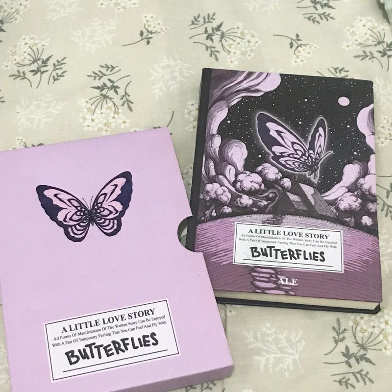 Preloved novel butterflies amarabel Abel hard cover