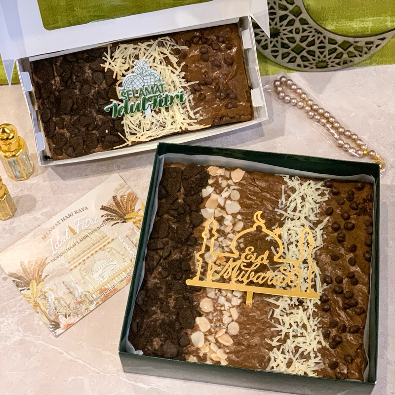 

Hampers Lebaran Idul Fitri Brownies Fudgy