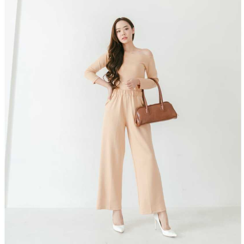 Ndudshop - Viany set (Kode: 4628) / Setelan Wanita / Setelan Culottes Wanita / Setelan Wedges Wanita