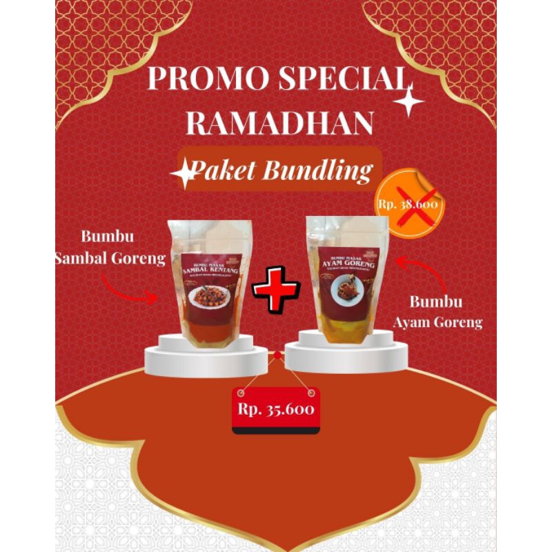 

RasaMinangku-BumbuAyamGoreng+SambalGoreng