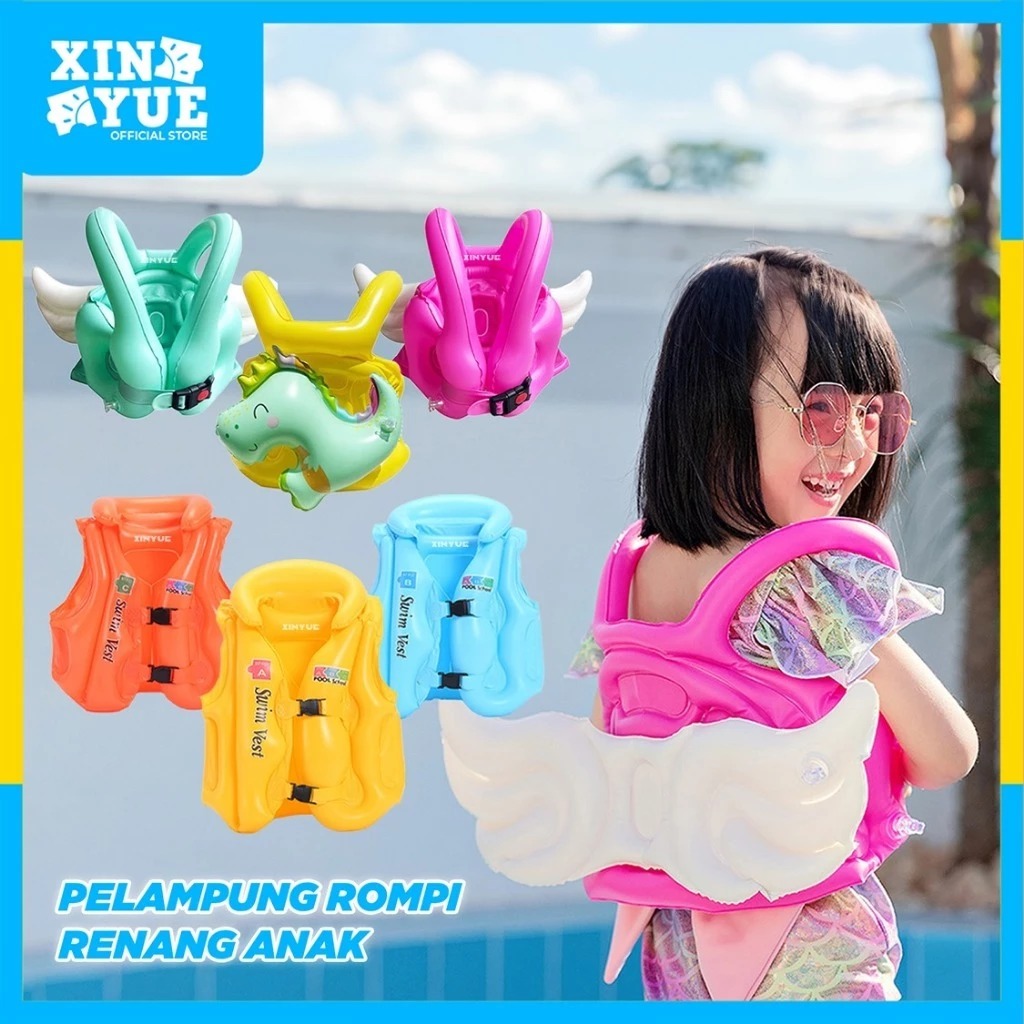 Pelampung Rompi Renang Anak | Rompi Pelampung Renang Anak | Jaket Pelampung Renang Anak