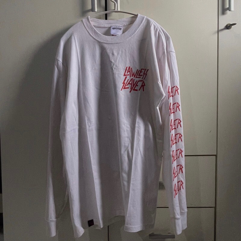 TSHIRT LAWLESS X SLAYER PENTAGRAM (USED/BEKAS)