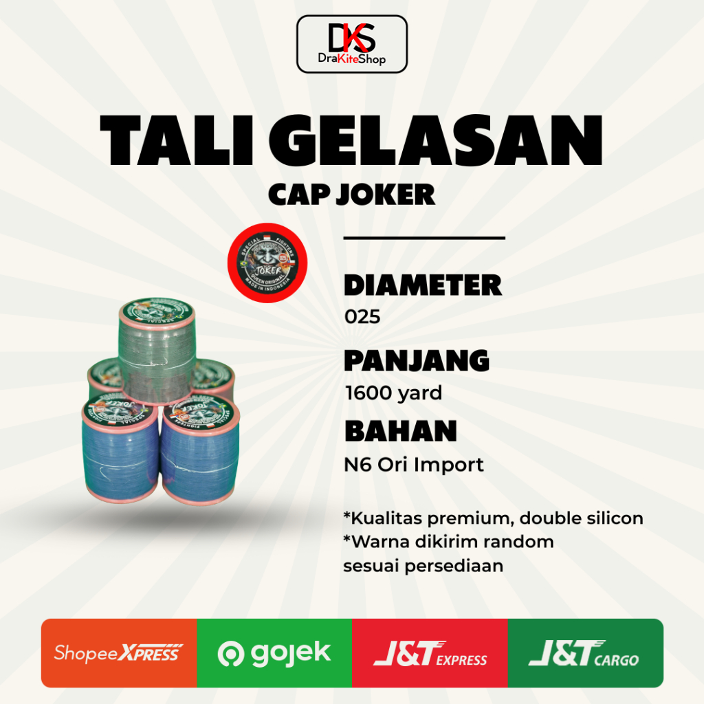 Tali Gelasan JOKER 025 1600 Yard