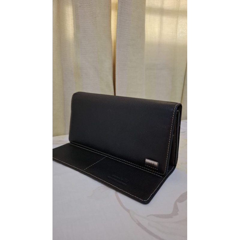 DOMPET PRELOVED CONDOTTI WARNA HITAM JUAL MURAH KONDISI 99%
