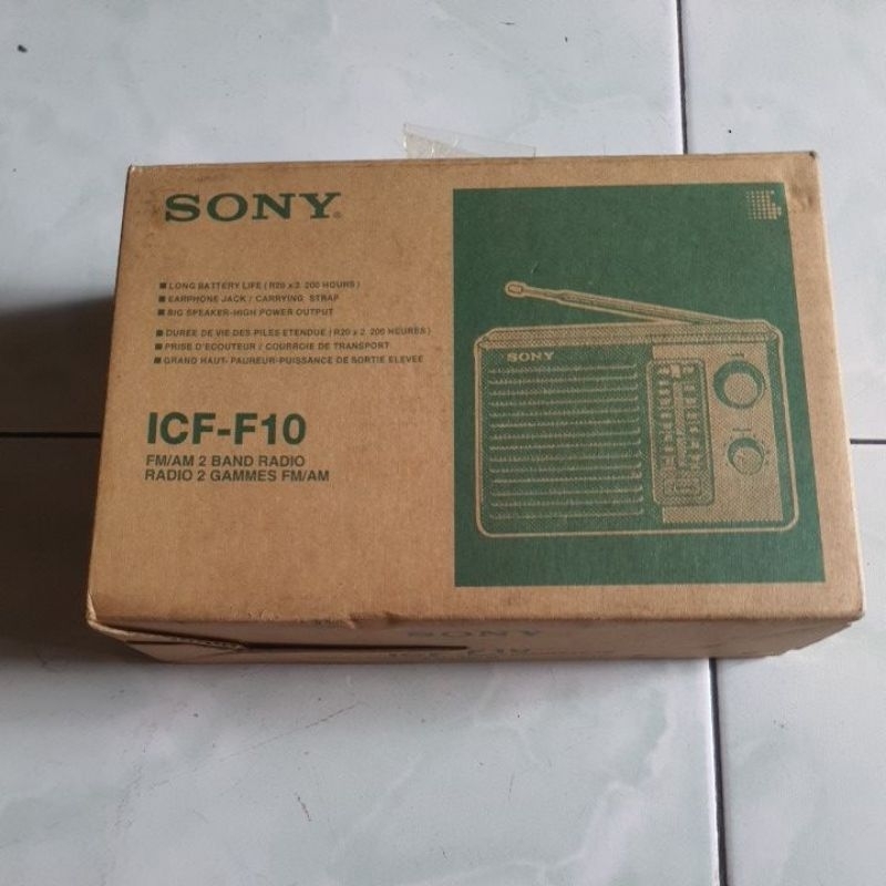 RADIO SONY ICF-F10 vintage