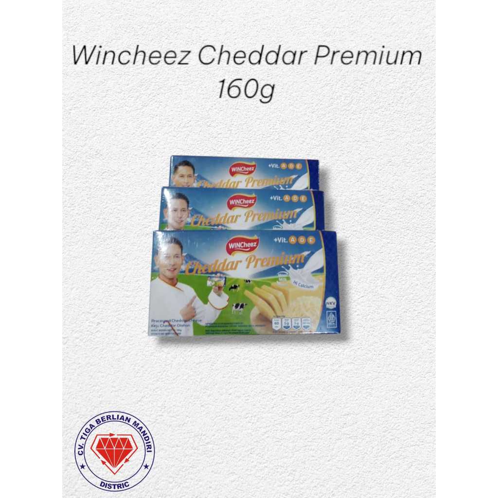 

WINCHEEZ CHEDDAR PREMIUM 160GRMX48PCS/KARTON