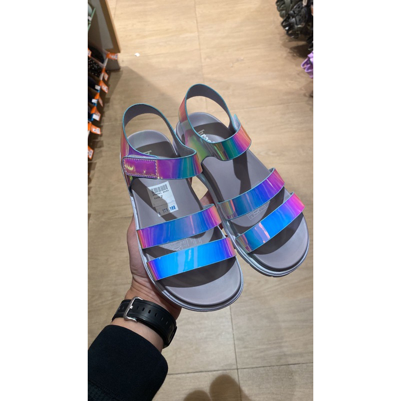 Payless Brash Royalty Childrens Kalki Platform Sandals - White