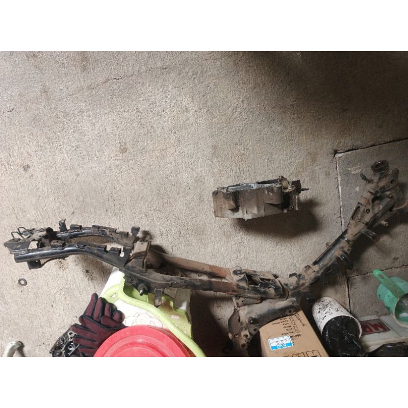 Rangka ss B P K B motor F1zr fizr f1z R hitam Orange 2004