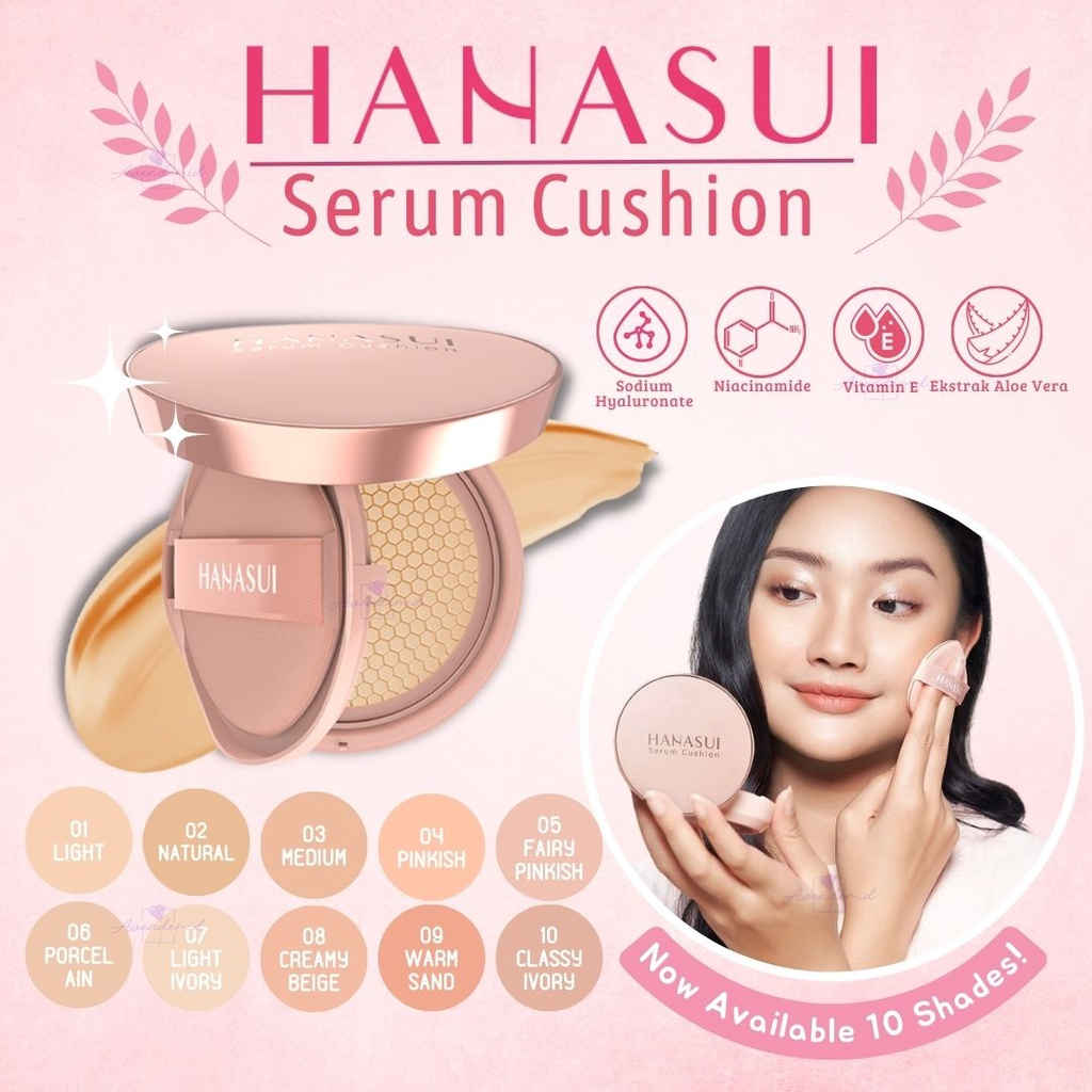 HANASUI SERUM CUSHION ALL SHADE