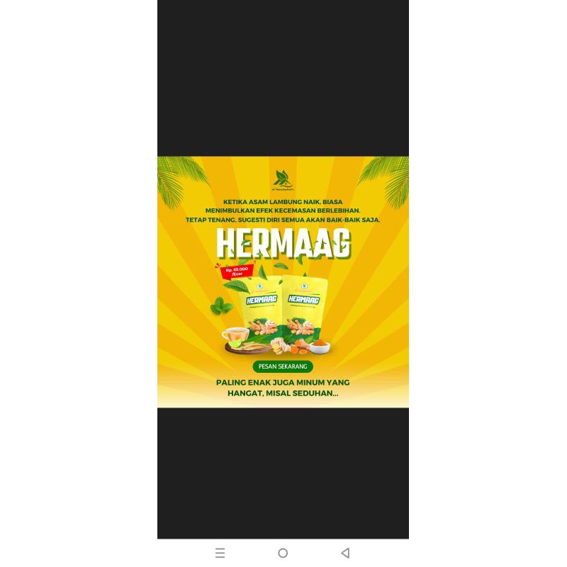 

HERBAL MAAG | HERMAAG | Herbal Kunyit | Solusi penyembuhan Maag, Asam Lambung dll.