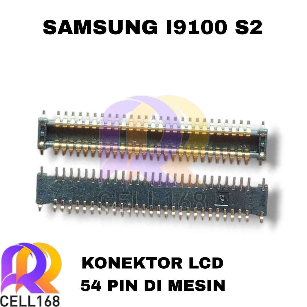 KONEKTOR LCD SAMSUNG I9100 S2 CONNECTOR LCD FPC DIMESIN